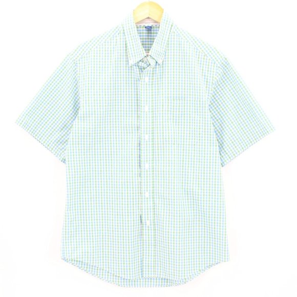 Buck & Buck Shirt Men's Short Sleeve Button Down Multicolor Cotton Size Small S - Picture 1 of 7